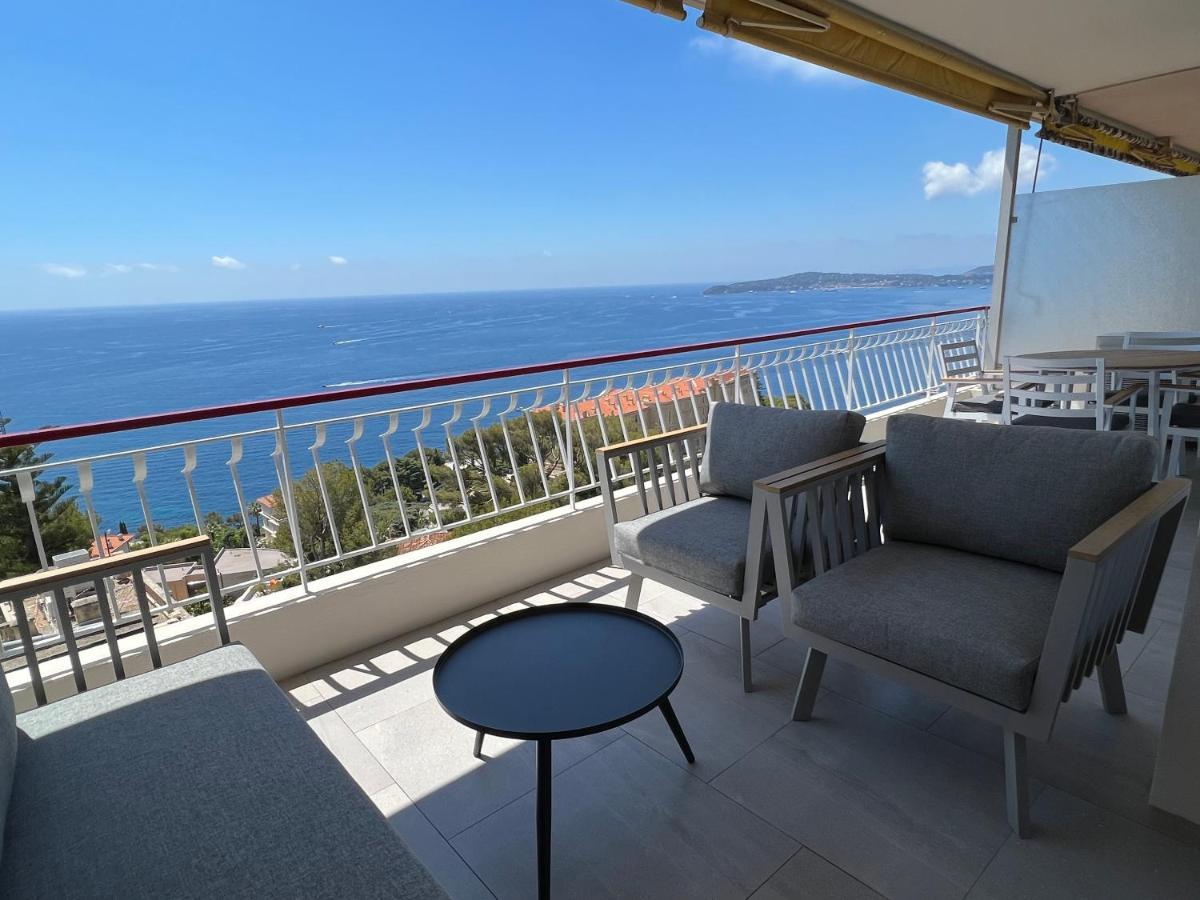 Mybluevista Luxury Panoramic Sea View Apartments Cap D Ail Near Monaco Cap-d'Ail Exterior photo